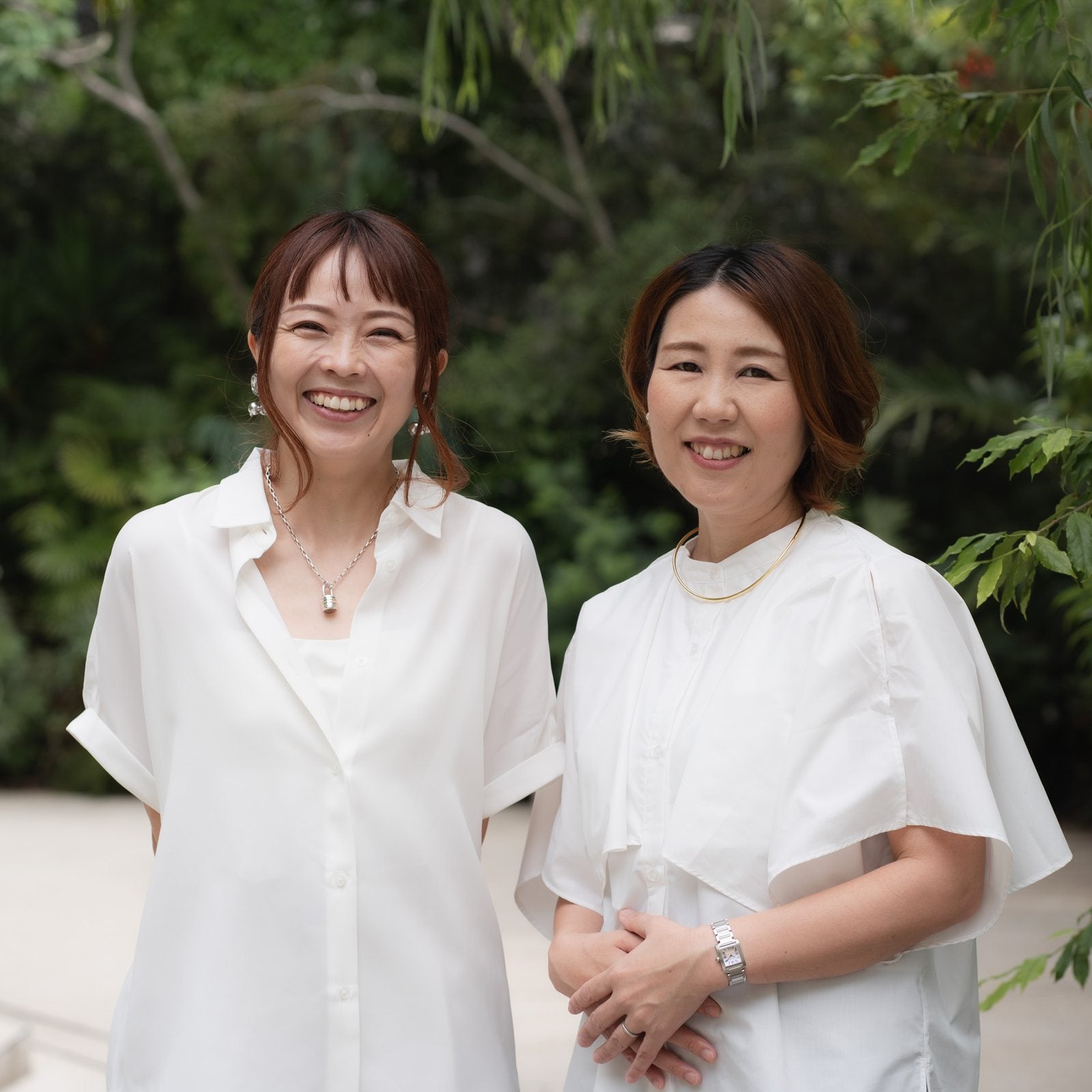 株式会社arikataのふたり。代表取締役の渡部和香子とプロダクトマネージャーの三上美紀